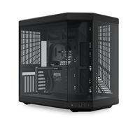 HYTE Y70 Upgraded Modern Aesthetic Dual Chamber Panoramic Tempered Glass Mid-Tower ATX Computer Gaming Case with PCIE 4.0 Riser Cable Included, Black (CS-HYTE-Y70-B)