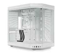 HYTE Y70, White, Mid-Tower Chassis w/ Tempered Glass Window, USB 3.2, EATX/ATX/M