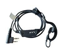 Hytera EHM04-A Original Earpiece 2-Pin for HYT Headset Earhook Portable Two-Way Radios TC-600 TC-610 TC-620 TC-700 PD502 PD508 PD562 TC-500 TC-508 TC-518