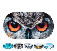 Hytiland SKI Goggle Cover Sleeve, Lens Scratch-Free & Dust Protection, for Travel Storage, Snow Ski Goggles (owl)