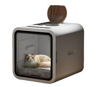 HYTMNPC Cute Pet Drying Box Silent Dryer Home Bath Hair Dryer for Cats 90L Cat Drying Room for Cats and Small Dogs A