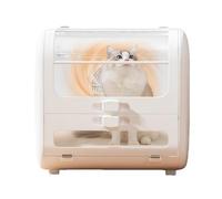 HYTMNPC Large Capacity Pet Dryer Box, Automatic Ultra Quiet Cat Dryer,360°Efficient Cat Drying for Pets,Touch Panel,For Cats and Small Dogs,100L Cat Drying Room A