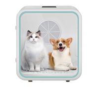 HYTMNPC Large Capacity Pet Dryer Box,Low Noise Hair Grooming Dry Box,Smart Temperature Control Via App & Touch Panel,Cozy Safe for Pet,50Lfor Cats and Small Dogs A