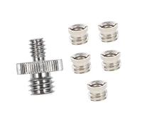 HYTROVE 1/4" to 3/8" Tripod Screw Adapter 5pcs Camera Mount Converter Nut for Photography and Video Equipment Compatible Standard Tripods