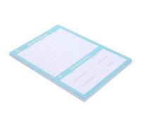HYTROVE 1 Book Diet Household Tearable Notebook 8.5x11inch Paper Weekly Menu Food Planner Manage Food Diaries Memo Notebook for Families and Fitness Enthusiasts