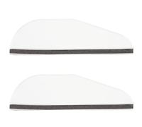 HYTROVE 1 Pair Car Mirror Rain Cover Side Mirror Rain Visor Guards Made of Soft Pvc for Easy Installation and Safer Driving in Rainy and Snowy Conditions