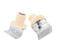 HYTROVE 1 Pair Garage Door Track Roller Wheel with Plastic Iron Material, Balanced Movement and Versatile Compatibility, Suitable for Northern Low Temperatures and Southern Humid Climates