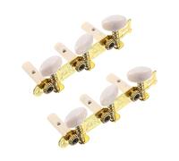 HYTROVE 1 Set Classical Guitar Tuners Elegant Machine Heads for Smooth Tuning Durable Practical Guitar Pegs Professional Replacement Accessories