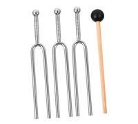 HYTROVE 1 Set Professional Tuning Fork with Mallet for Violin and Guitar Durable Music Tuning Tools Compact Easy to Use for Musicians