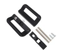 HYTROVE 1 Set Sliding Door Handle Replacement Pull and Flush Door Handle Easy Installation Rustic Style Decor