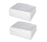 HYTROVE 100Pcs Disposable Thin Cage Liner for Small Pets Large Transparent Rabbit Hutch Film Premium Pe Material Easy to Use Guinea Pig Cage Liner Simplifies Cleaning for Hamsters and Rabbits