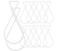 HYTROVE 100pcs Heavy Duty Steel Ceiling Hook Clips for Suspended Ceiling Tiles Sturdy Hanging Hooks Automatic Spring Back Feature for Conference Rooms and Home Use