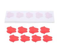 HYTROVE 100pcs Lip Shaped Adhesive Bandages for Home and Emergency Use, Pe Material Wound Patches Stopping Bleeding and Healing, Red Self-Adhesive Household Wound Stickers