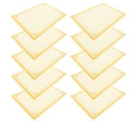 HYTROVE 10Pcs A4 Thick Printable Certificate Paper with Gold Foil Border Blank Inserts for Academic Awards and Professional Certificates