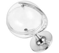 HYTROVE 10PCS Elegant Globe Candy Boxes Silver Multi-purpose Storage Containers for Party Favors Jewelry and Small Treasures Stylish Decorative Packaging