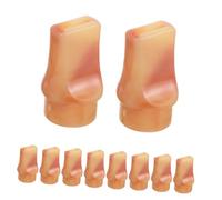 HYTROVE 10pcs Ergonomic Flat Mouthpiece Replacement for Bawu and Hulusi Instruments Enhances Sound Quality and Playability for Beginners