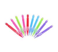HYTROVE 10pcs Mechanical Pencil Set Mini Short Automatic Pencils 0.7mm with Builtin Eraser for Versatile Use in Office and Drafting, Easy to Carry Pp Material