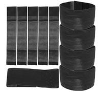 HYTROVE 10pcs Mourning Arm Band Police Armband Elastic Multi-functional Polyester Black Memorial Band for Funerals Mourning Respect and Tribute