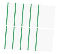 HYTROVE 10Pcs Plastic File Folders with Lever Clips Lightweight Document Organizers for School and Office for Test Papers Receipts and Project Management