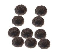 HYTROVE 10pcs Simulated Bird's Nest Decoration Tiny Birds Nest for Crafts Birds Nest with Eggs Decorative Small Realistic Materials Ornaments Bird Nest for Crafts Nests Craft Nest Rattan