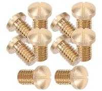 HYTROVE 10pcs Tenor Sax Repair Screws Saxophone Accessories Brass Saxophone Parts