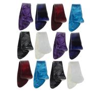 HYTROVE 12pcs Guitar Thumb Picks Flat Finger Plectrums Celluloid Guitar String Picks for Acoustic Banjo Ukulele Harp Bass Instrument