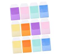 HYTROVE 12Pcs Nurse Storage Pen Bags Colorful PVC Medical Pen Pouches for Organizing and Smooth Finish for Hospital Use and Everyday Carry