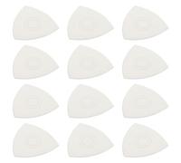 HYTROVE 12pcs Nylon Plectrums with Skid Ring for Yueqin and Ukulele Wear Resistant Picks for Da Ruan Convenient and Durable Musical Instrument Accessories
