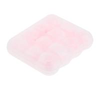 HYTROVE 12pcs Pink Wax and Cotton for Noise Reduction and Waterproof Protection, Soft Reusable for Swimming and Libraries, Comfortable Hearing Protection for Adults and Women