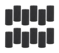 HYTROVE 12pcs Plastic Wheelchair Brake Handle Protector Caps with Anti-Slip Braking and Ergonomic Leverage for Wheelchair and Power Chair Use on Ramps and Thresholds