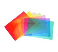 HYTROVE 14 Sheets A4 Overlays for Dyslexia Reading Support, PVC Reading Aid with Continuous Assistive Features, for Classroom Activities and Students