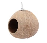 HYTROVE 1Pc Artificial Bird Nest Coconut Shell Weaving Birds Shelter for Outdoor and Indoor Decoration Strong Breathable for Nature Enthusiasts