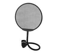 HYTROVE 1Pc Large Microphone Mic Shield Filter Durable Black Pop Filter for Recording Wind Screen to Suppress Breath Sounds Flexible Hose Professional Sound Absorbing Accessory