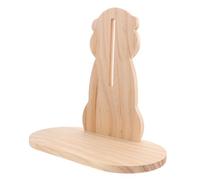 HYTROVE 1pc Silent Hamster Wheel Holder Premium Wooden Bracket for Hamster Running Wheel Pet Exercise for Gerbils Mice and Animals