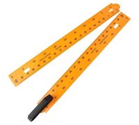 HYTROVE 1pcs Math Teaching Ruler Sectional Type Ruler 39.4in Calibration Convenient to Hold Handle Design for Office Work Teachers and School Students