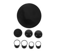 HYTROVE 1set Ethereal Drum Sound Dampening Silicone Foot Pads Enhanced Performance Includes Cover Foot Pads and Finger Sleeves Compatible Various Drum Models