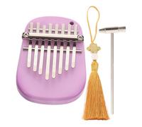 HYTROVE 1Set Mini Kalimba Keys Unique Thumb Piano Portable Finger Instrument for Beginners Travel Friendly Music Creation with Sound and Rich Scales