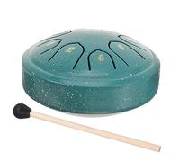 HYTROVE 1Set Steel Tongue Drum with Mallet Tones Hand Percussion Musical Instrument for Beginners present for Music Lovers and Learning Rhythm