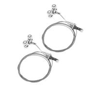 HYTROVE 2 Sets Adjustable Picture Wire Hanging Kit of Stainless Steel Rope with Hook for Easy Installation Homes Art Galleries and Hotels Compact and Durable Display
