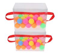 HYTROVE 2 Sets Portable Plastic Twerking Ping Pong Ball Shake Game, Active Group Party Game for Bachelorette Parties and Bridal Showers, for Home and Outdoor Events