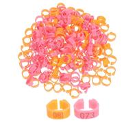 HYTROVE 200pcs Lightweight Clip Leg Rings for Pigeons Small Birds Inner Diameter for Effortless Tracking Management Weather Resistant Design