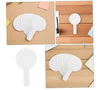 HYTROVE 20pcs Small Double Sided Dry Erase Paddles Lightweight Handheld White Boards for Classroom Auction Voting Teaching School Supplies