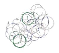 HYTROVE 21Pcs Guzheng Strings Kit, Multipurpose Metal Wire Replacement Strings for Chinese Guzheng, Acoustic Instrument Accessories for Traditional Music Performance