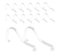 HYTROVE 24pcs Acrylic Shoe Display Supports High Heels Sandals Shaper Inserts for Store Home Use Transparent Shoe Form Holder for Enhanced Presentation and Customer Experience
