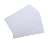 HYTROVE 25 Sheets A4 Self-Adhesive Cold Laminating Film Protective Photo Album Laminating Sheets Dustproof Hard Vinyl Film for Documents and Badges