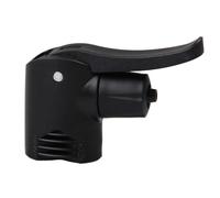 HYTROVE 2pc Dual-purpose Bicycle Pump Adapter Nozzle Compatible Inflator Connector for French and American Valves Compact Tire Inflator Accessory for Air Compressors and Pressure Pumps
