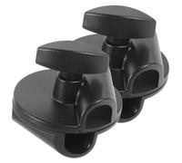 HYTROVE 2pcs Adjustable Microphone Arm Clamps Boom Mic Holders for Desk Mounting Vertical Horizontal Use Suitable for Studio Band Practice and Stage Shows