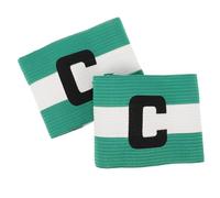 HYTROVE 2pcs Adjustable Soccer Team Captain Armband with Touch Fastener Closure, Elastic Nylon Material and Comfortable Edging, Suitable for Club Teams and Soccer Training for Youth