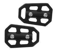 HYTROVE 2pcs Aluminum Alloy Bike Pedals Motorcycle Foot Pegs with Slip Surface Extended Platform for Stable Comfortable Ride Compatible with Motorcycles
