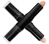 HYTROVE 2pcs Dual Head Contour Stick Highlighter and Concealer Stick for Women Portable Plastic Makeup Highlighting Pen for Travel and Business Trip Use